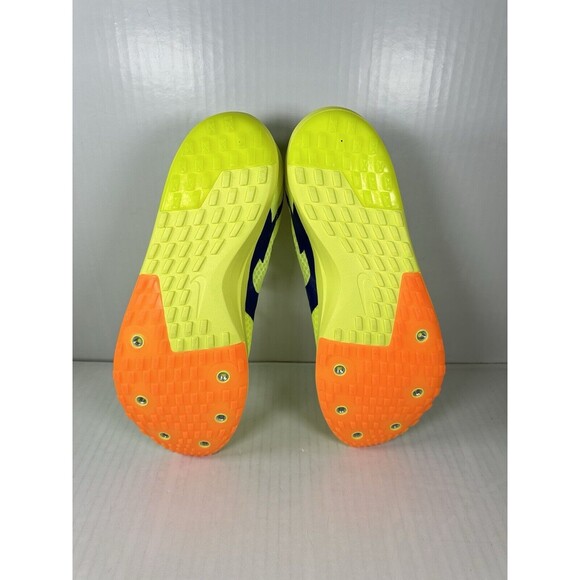 Nike Men’s 9.5 Rival XC 6 Cross-Country Spikes Volt/Total Orange DX7999-701 NEW - Picture 7 of 8